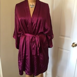Victoria secret purple bathrobe
