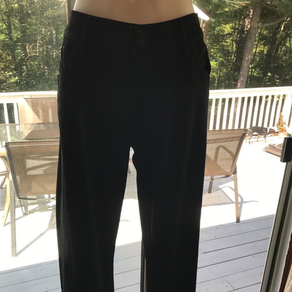 Hudson Jeans Collin Flap skinny jean Black sz 32