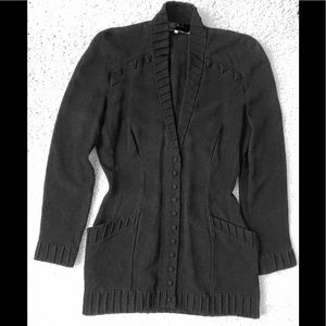 COUTURE THIERRY MUGLER EXQUISITE BLACK JACKET