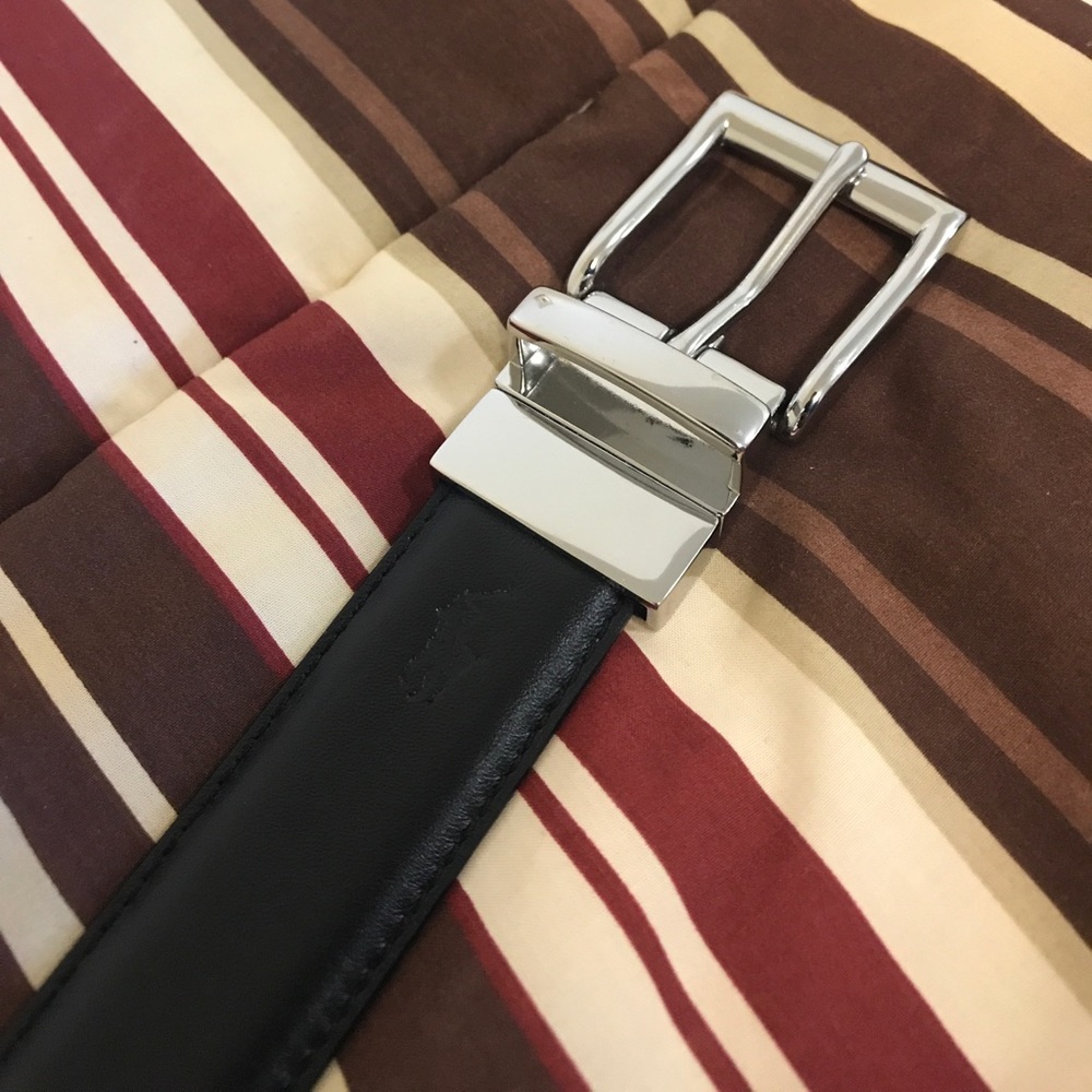 Leather belt