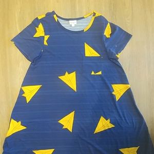 Lularoe Carly paper airplanes