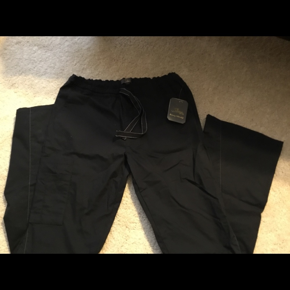 Jaanuu flare leg scrub pants