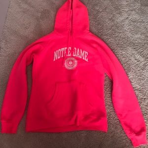 Notre Dame Neon Pink Hoodie