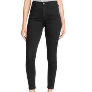Free People black skinny jeans