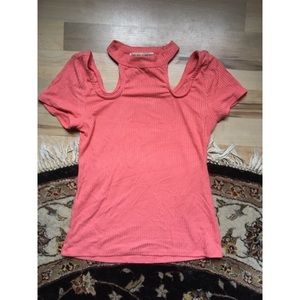 Project Social T Cold-Shoulder Top—NWOT
