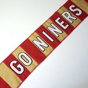 San Francisco 49ers 2012 stadium scarf