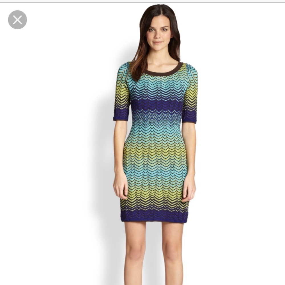 M Missoni knot dress