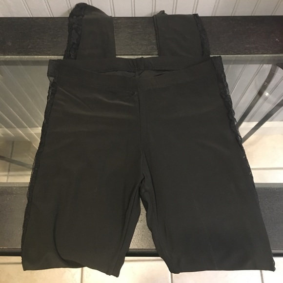 ONE PAIR LEFT⚡️Sexy Side Lace Leggings - Picture 2 of 4