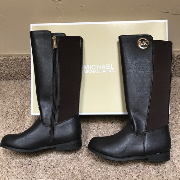 NEW Michael Kors Knee Boots Girls 2 - Picture 2 of 5