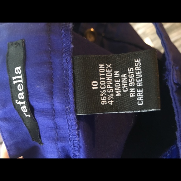 Blue midi skirt - Picture 5 of 5