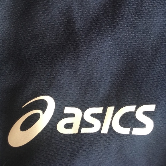 New Asics Blue and White Running Shorts Small - Picture 3 of 5