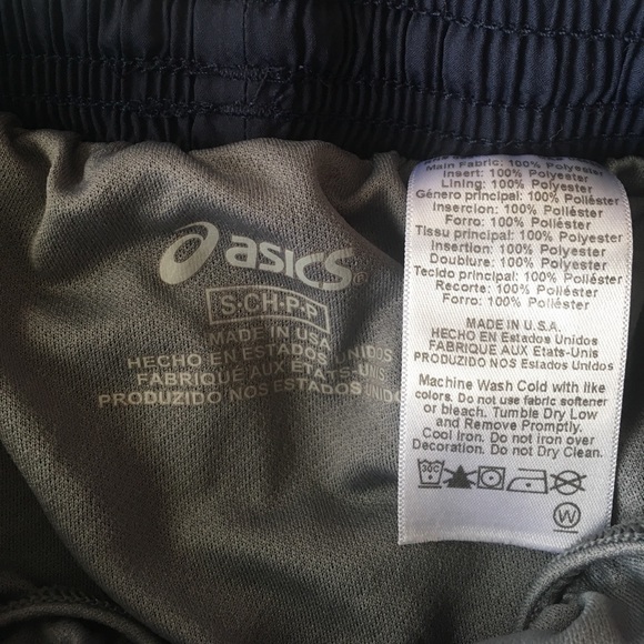 New Asics Blue and White Running Shorts Small - Picture 4 of 5