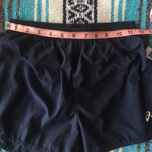New Asics Blue and White Running Shorts Small - Picture 5 of 5