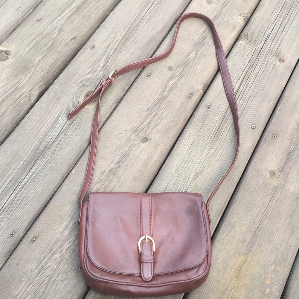 Vintage Talbots leather bag - Picture 2 of 8