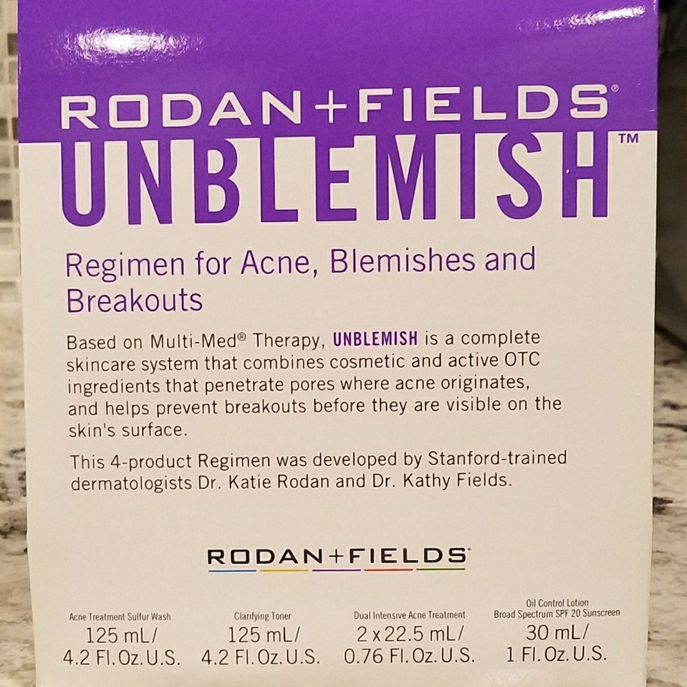 Rodan + Fields :UNBLEMISH' Regimen