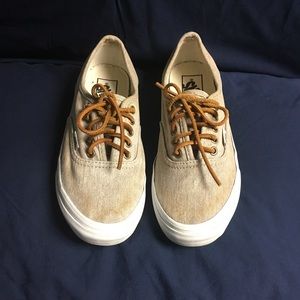 Beige unisex vans