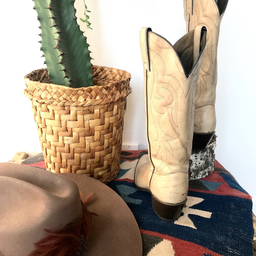 Vintage Kenny Rodgers cowgirl boots size 6 1/2