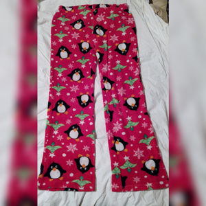 Winter Penguin pajama pants Juniors Size M