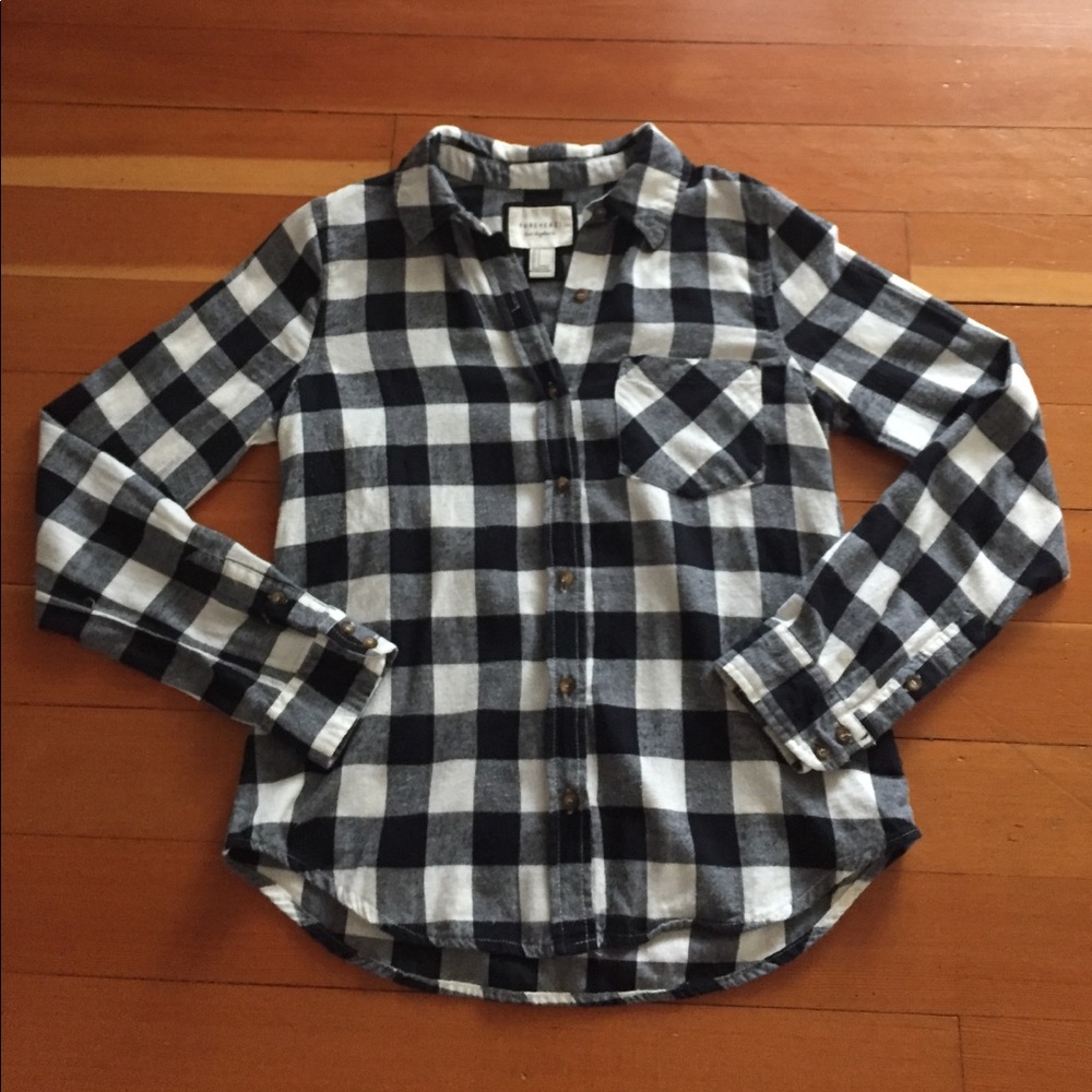 Forever 21 Buffalo Plaid Shirt