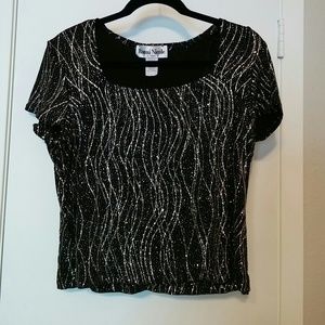 Human Disco Ball Top