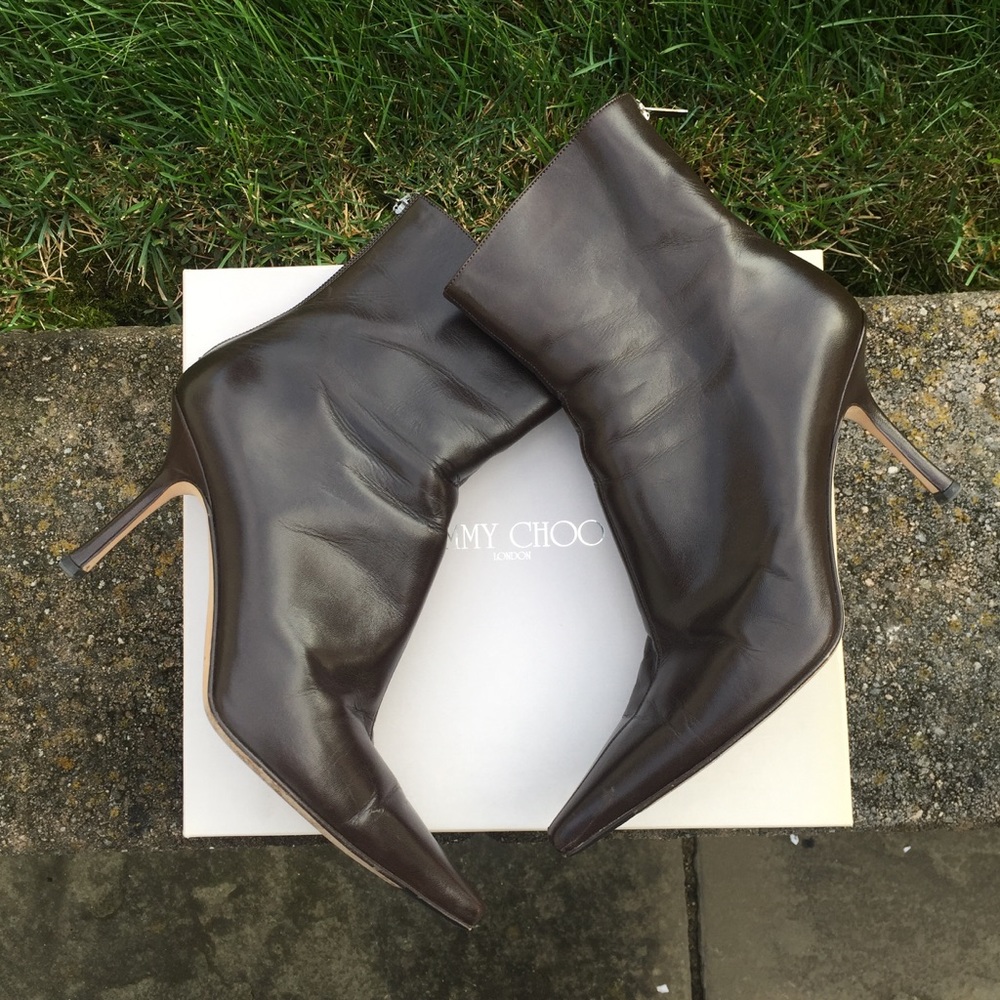 Brown JIMMY CHOO Daisy Boots-fabulous Value