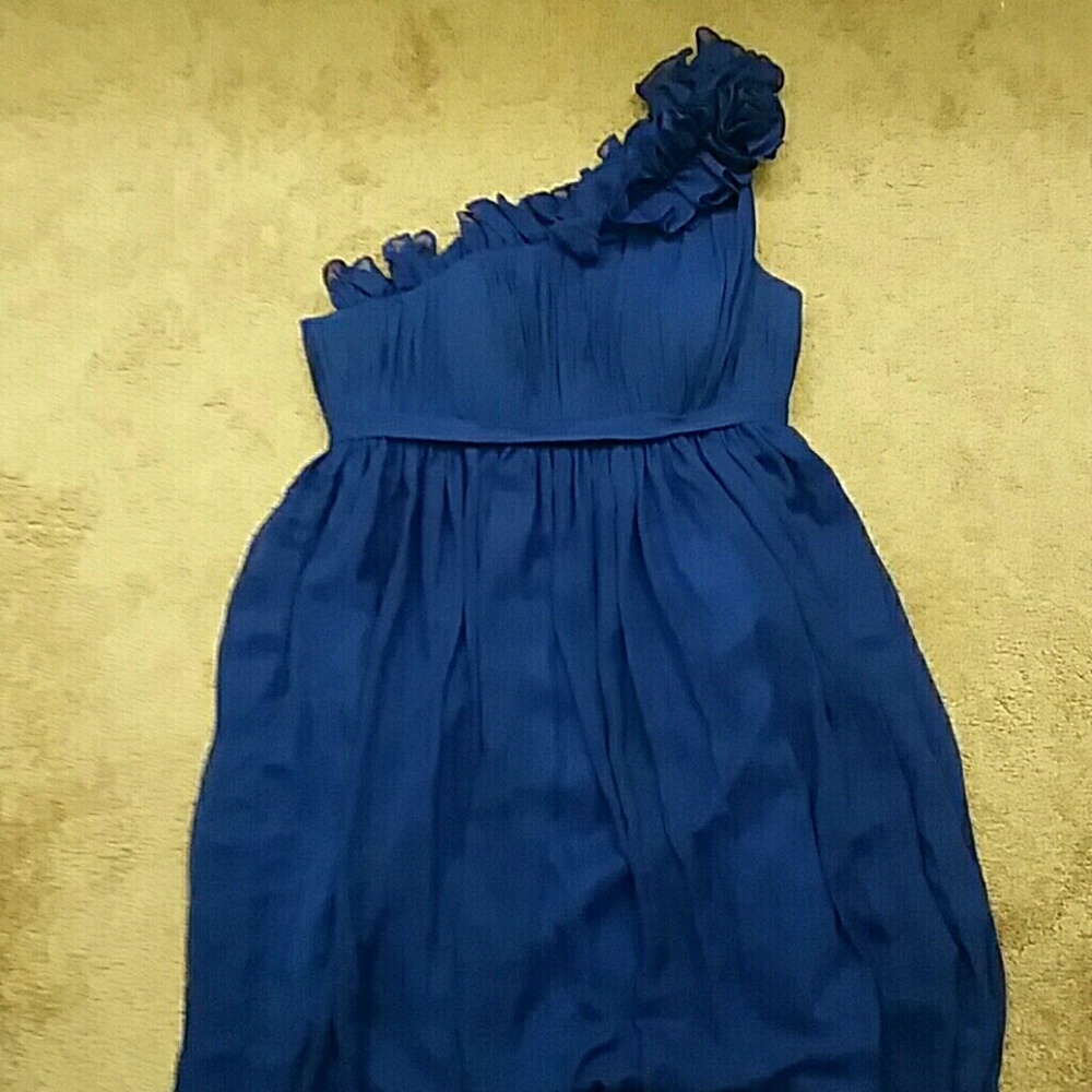 Elegant Blue Evening Dress