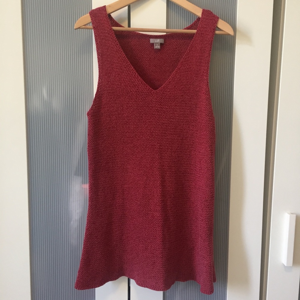 Red knit dress/tunic