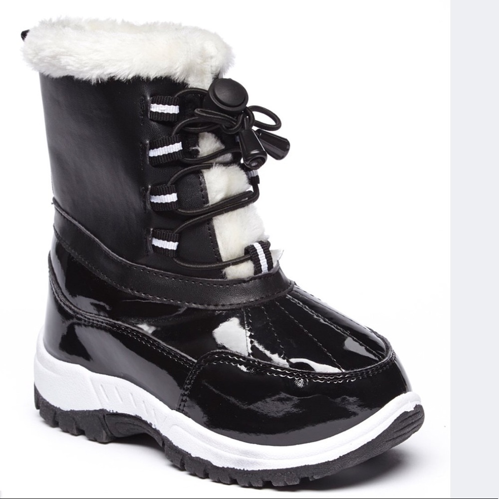 Last one! New Toddler Girl Lace-Up Snow Boots