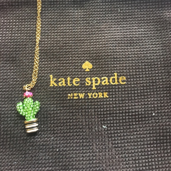 Kate Spade Cactus Necklace Sale Online 
