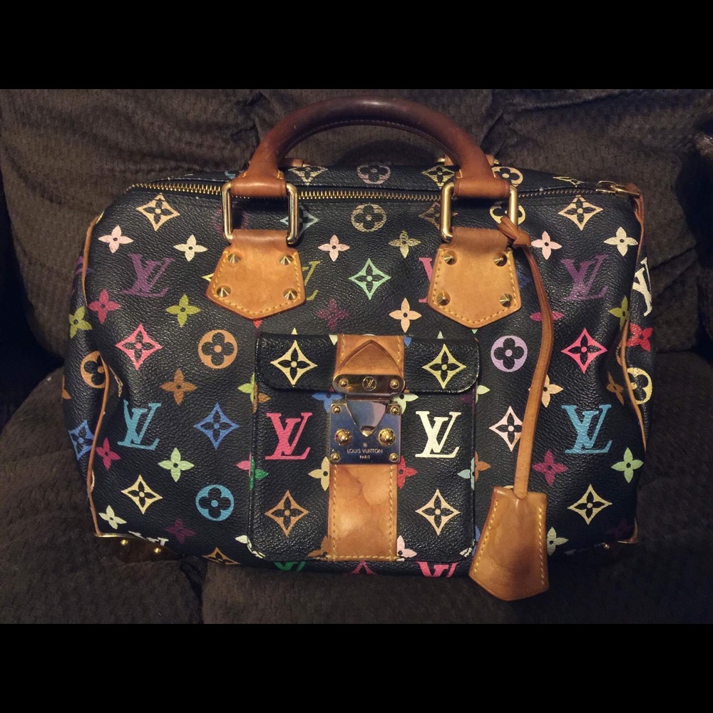 Black multicolor speedy