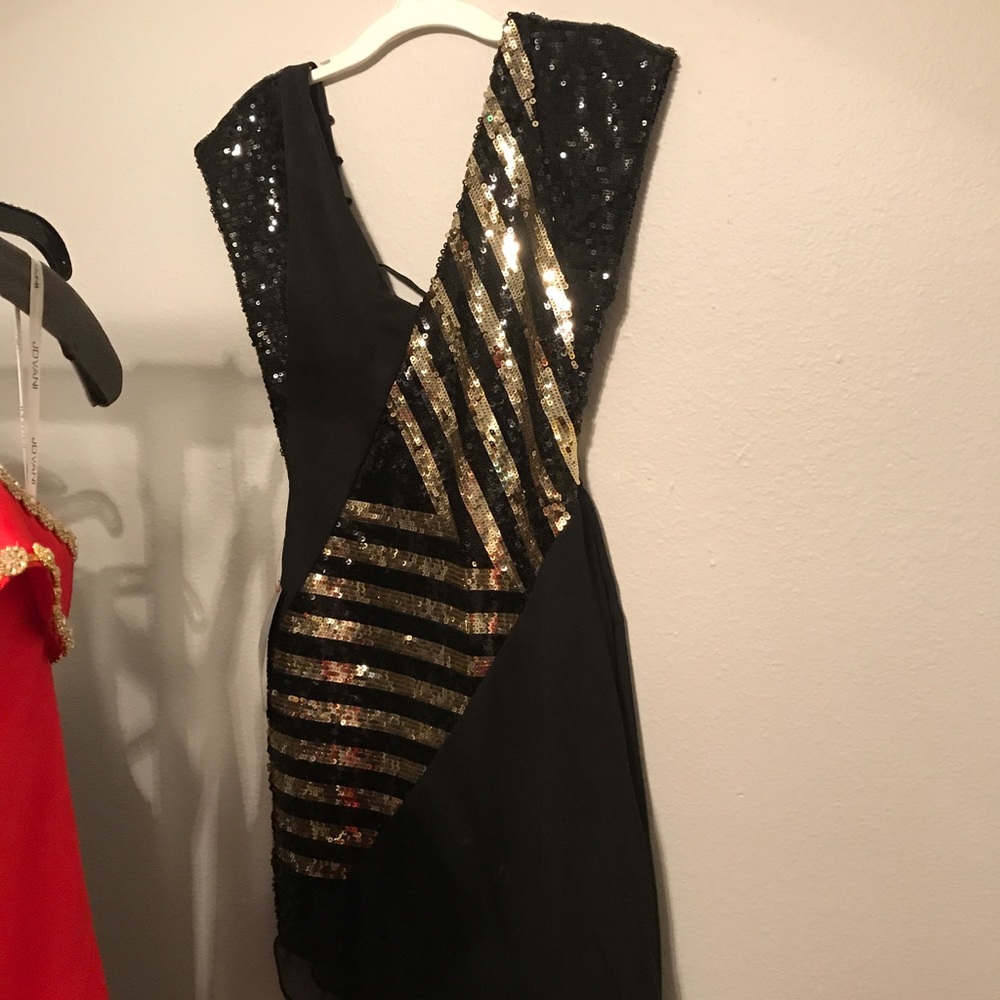Bebe black cocktail dress with tags