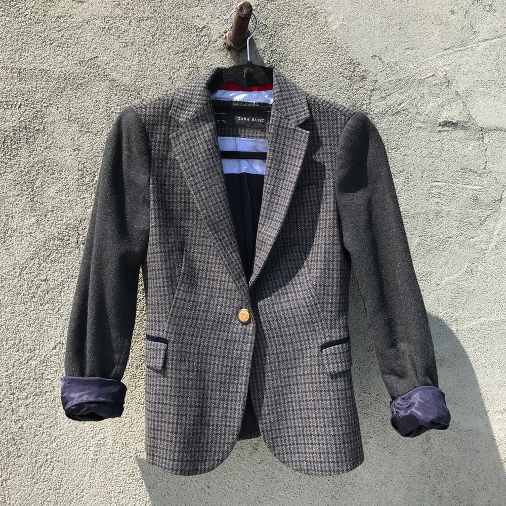 ZARA tweed blazer