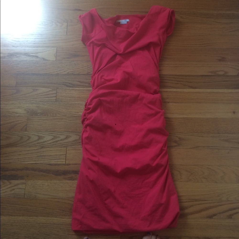 Boden red dress