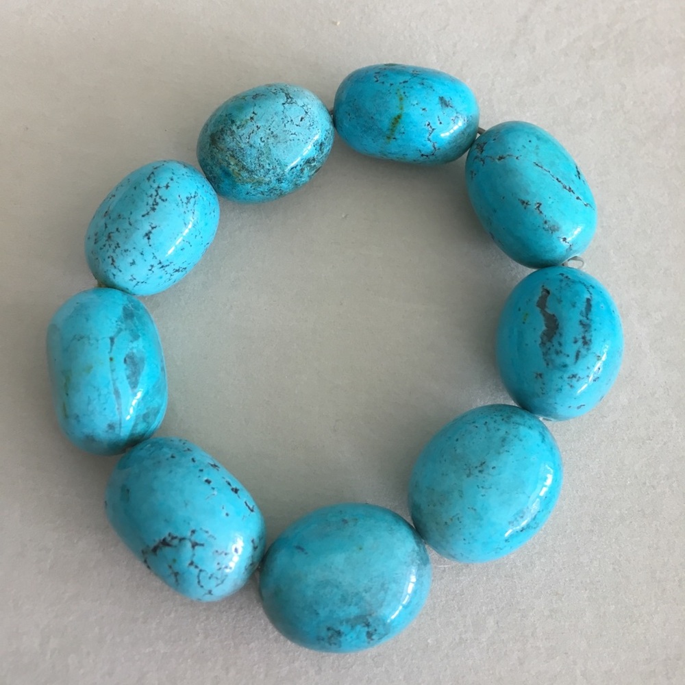 Turquoise stone bracelet