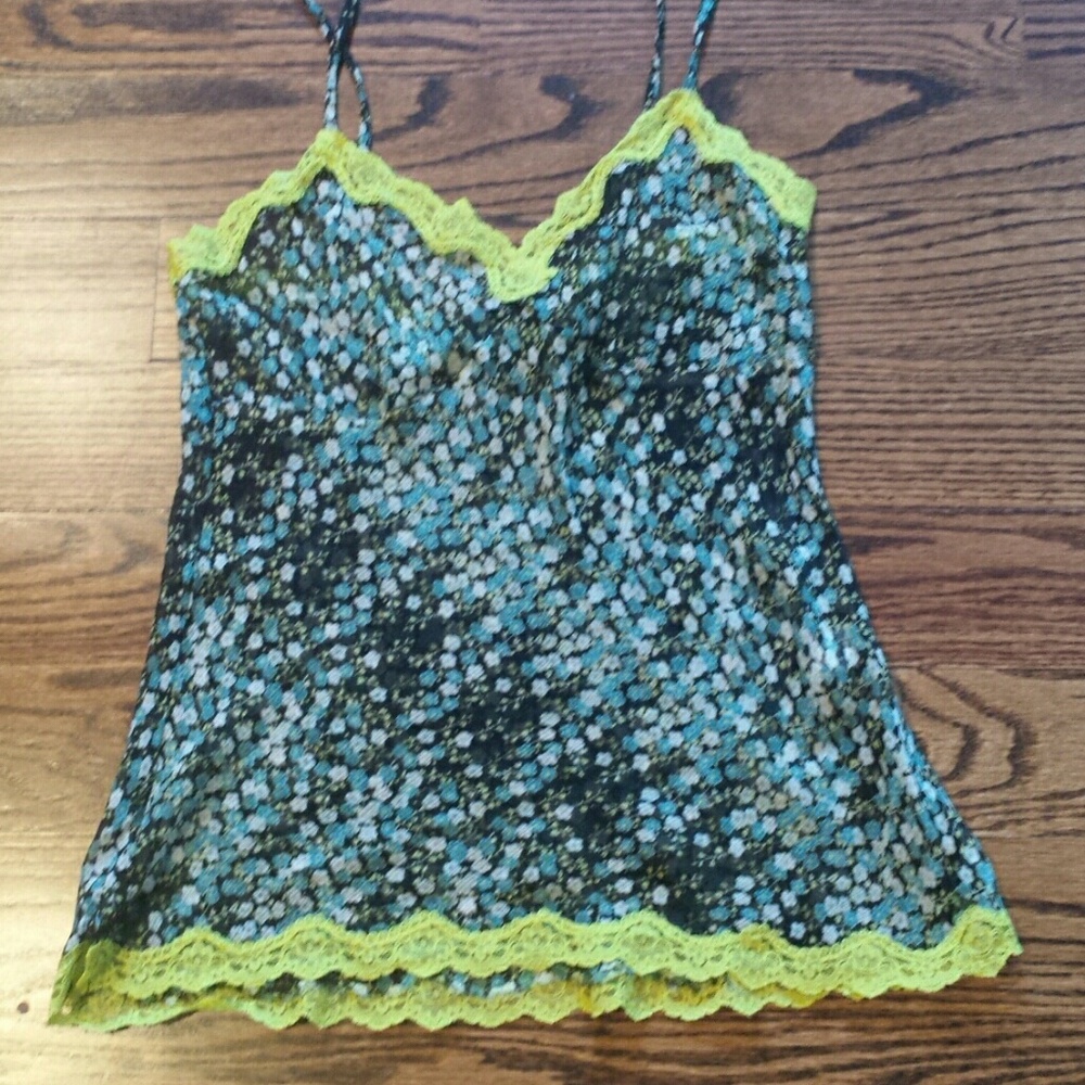 Express design studio floral rank camisole