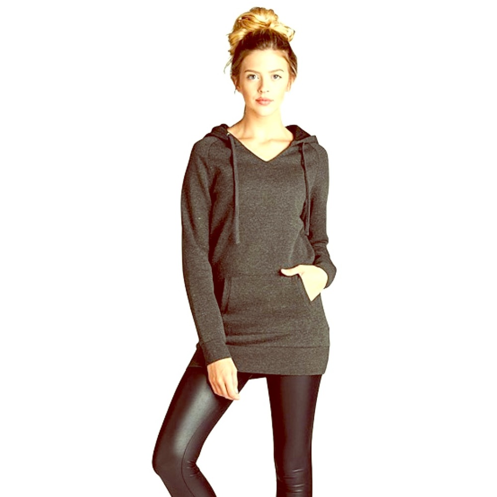French Terry Hooded Pullover
