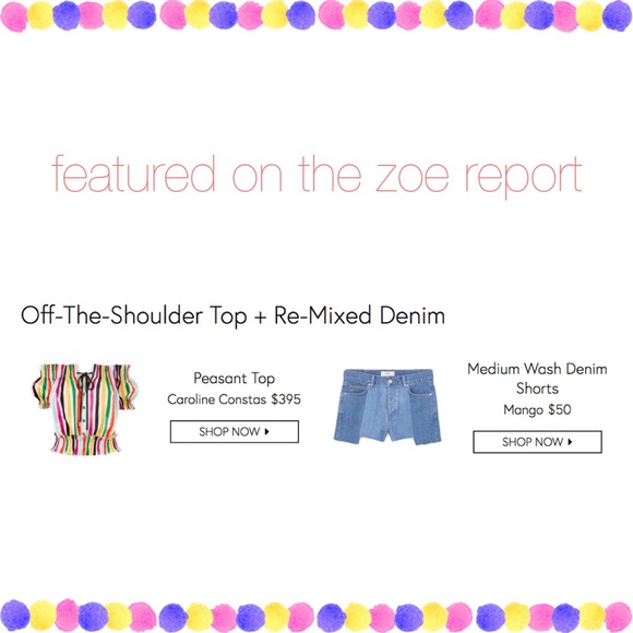 High Waisted Denim with Uneven Hem - Mango - Picture 3 of 6