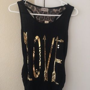 A large sleeveless shirt