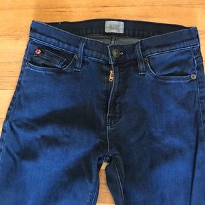 Hudson dark wash skinny jean