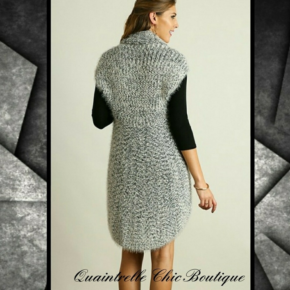 🎉HP🎉CUDDLE ME SHAWL COLLAR SWEATER VEST - Picture 3 of 6
