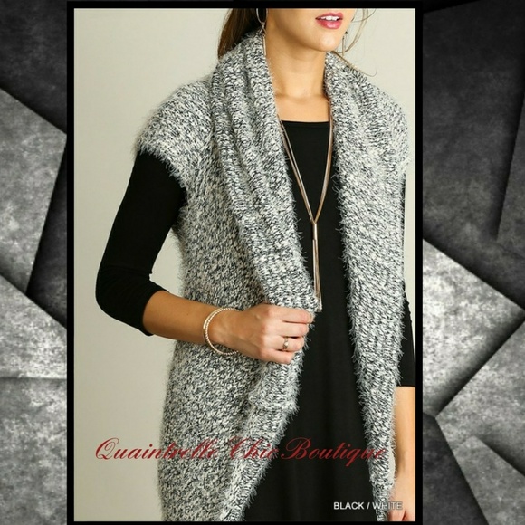 🎉HP🎉CUDDLE ME SHAWL COLLAR SWEATER VEST - Picture 5 of 6