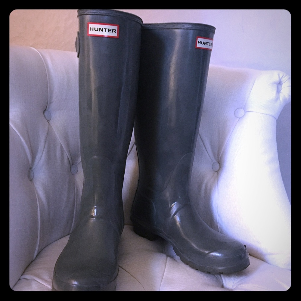 Grey Hunter Rain Boots