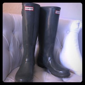 Grey Hunter Rain Boots