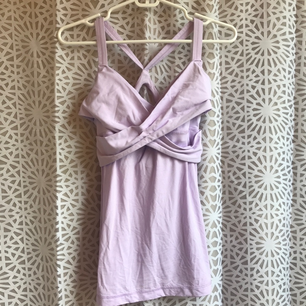 lululemon sports bra tank top 💜