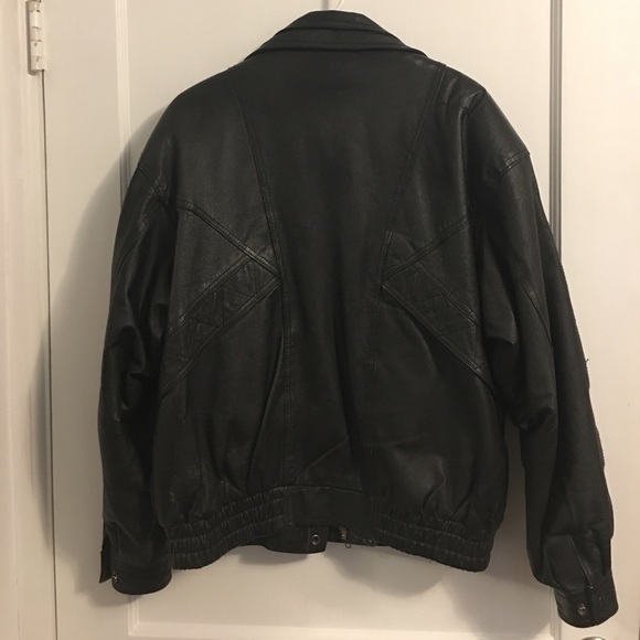 Leather Motorcycle Jacket | Fully Lined - Picture 4 of 8