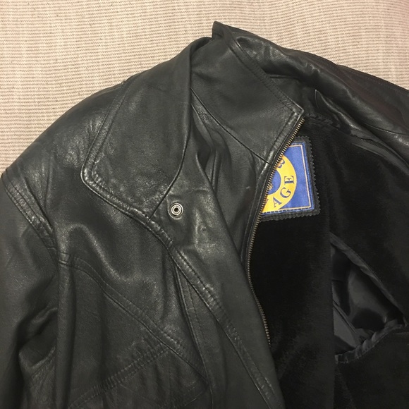 Leather Motorcycle Jacket | Fully Lined - Picture 6 of 8