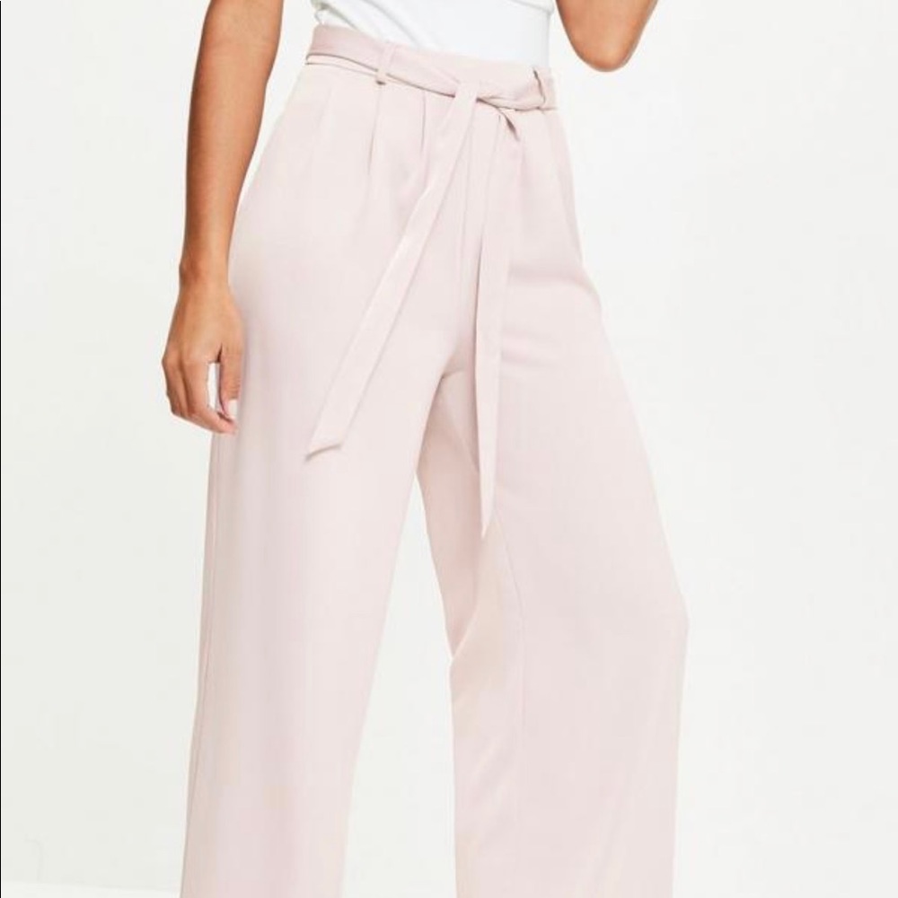 MISSGUIDED SATIN TROUSERS ✨