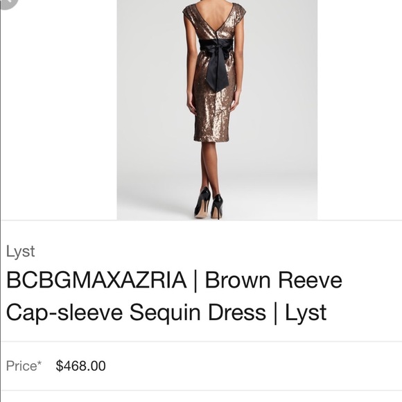 Flash sale⚡️BCBG Max Azria Reeve Sequin dress nwt - Picture 6 of 6