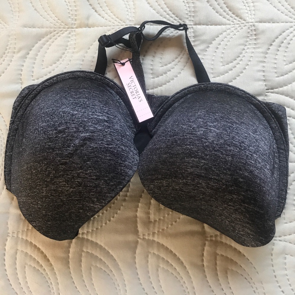 Grey Black Victoria Secret Bra