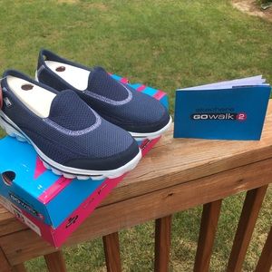  NEW Skechers Go Walk 2 Navy Blue 
